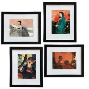Set of 4 Framed Degas Prints
